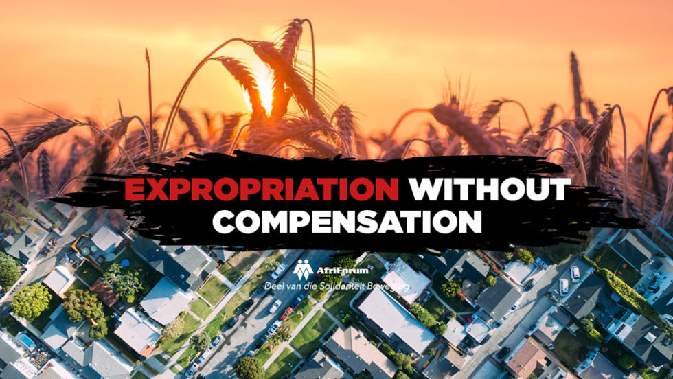 Stop expropriation without compensation! Wêreldwyd
