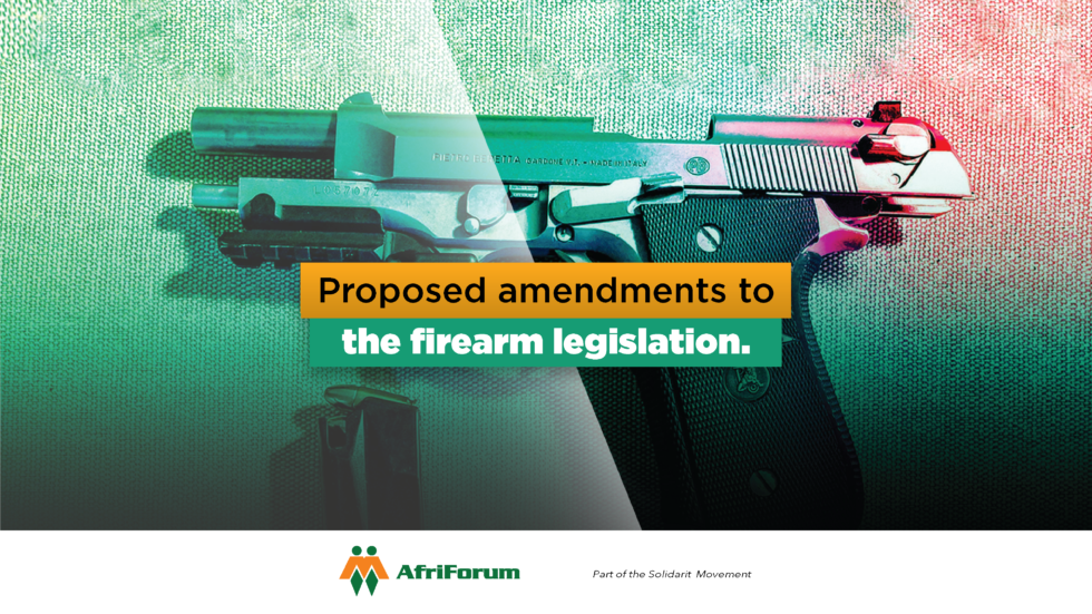 Organisations and political parties team up against draft amendments to firearm legislation