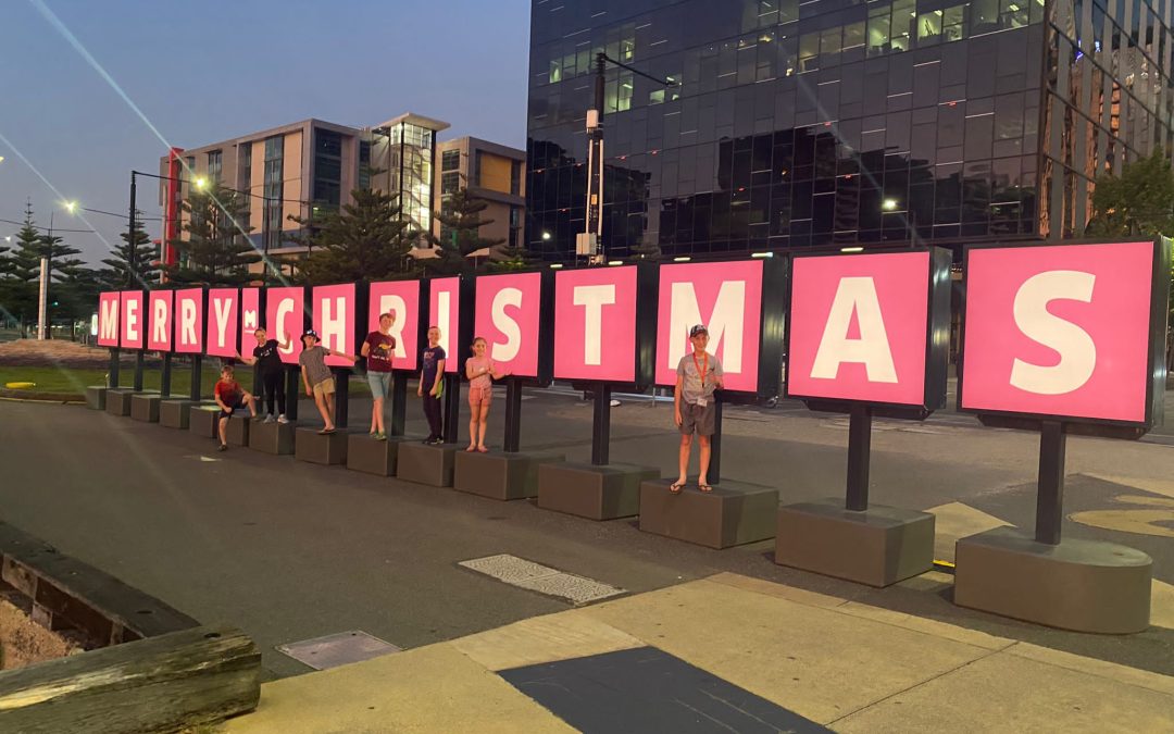 Christmas celebrations in Melbourne