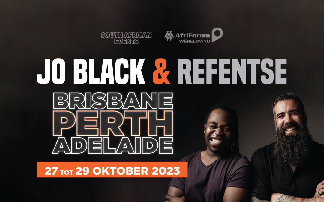 Jo Black en Refentse bring Afrikaanse musiekgenot na Australië