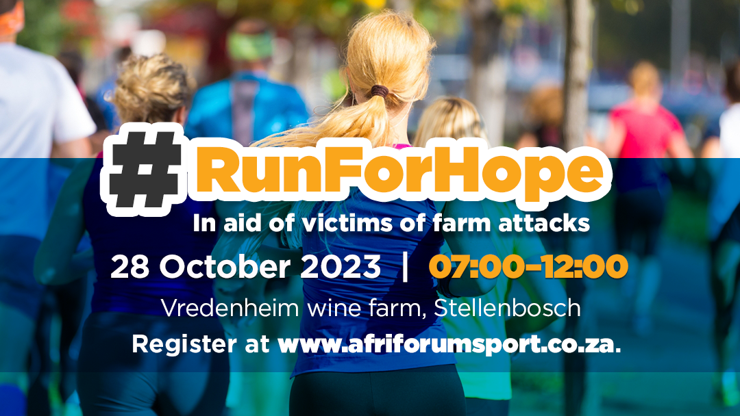 #RunForHope – 28 October 2023