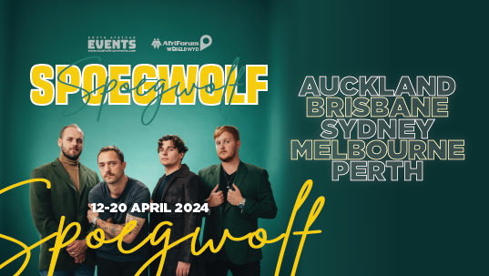 Spoegwolf gaan Australië en Nieu-Seeland rock in eksklusiewe konserte