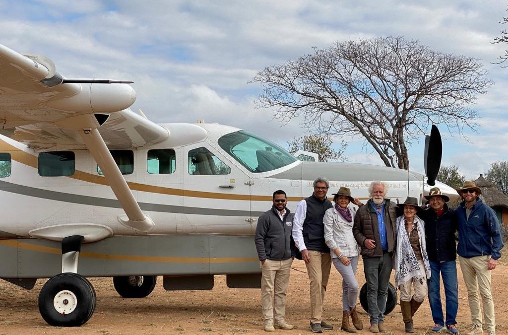 Onderneming in die Kollig: Scenic Air Safaris