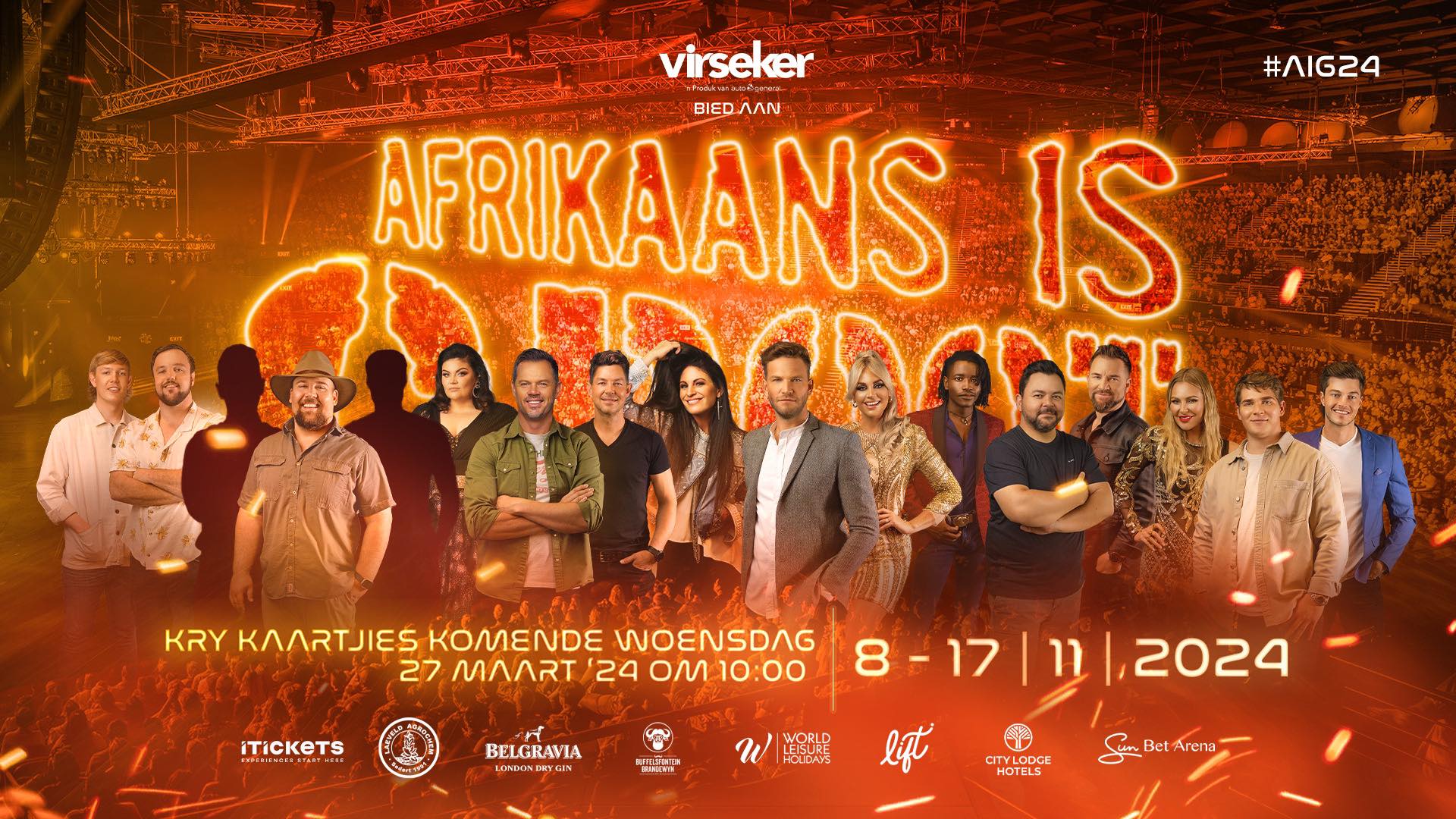 Afrikaans is Groot hou vir ’n 11de keer konsert en jy kan wen! - Wêreldwyd